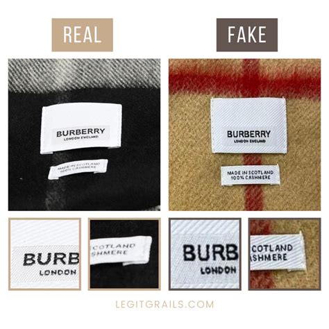 Comparing rep Burberry scarf to the genuine thing : r/DHgate